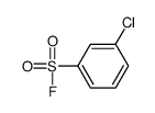 3-chlorobenzenesulfonyl fluoride结构式