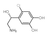 1,2-Benzenediol, 4-(2-amino-1-hydroxyethyl)-5-chloro-, (R)- (9CI) Structure
