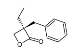 (R)-3-benzyl-3-ethyloxetan-2-one结构式