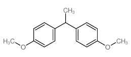 Benzene,1,1'-ethylidenebis[4-methoxy-结构式