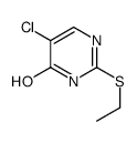 5-chloro-2-ethylsulfanyl-1H-pyrimidin-6-one Structure