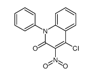 4-chloro-1-phenyl-3-nitro-2(1H)-quinolone Structure
