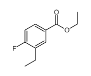 Ethyl 3-ethyl-4-fluorobenzoate Structure