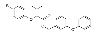 (3-phenoxyphenyl)methyl 2-(4-fluorophenoxy)-3-methylbutanoate Structure