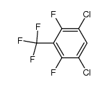 3,5-dichloro-2,6-difluorobenzotrifluoride Structure