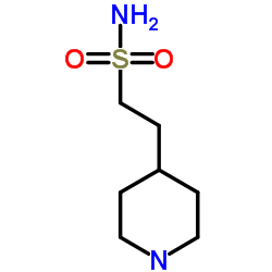 2-(4-哌啶基)乙基磺酰胺结构式