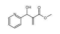methyl 2-(hydroxy(pyridin-2-yl)methyl)acrylate Structure