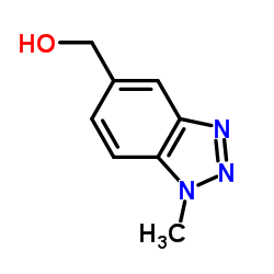 (1-Methyl-1H-benzotriazol-5-yl)methanol Structure
