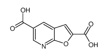 呋喃并[2,3-b]吡啶-2,5-二羧酸结构式