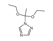 1-(1,1-diethoxyethyl)-1,2,4-triazole结构式