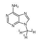 9-(trideuteriomethyl)purin-6-amine Structure