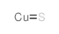 Copper sulfide (CuS) structure