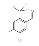 4,5-二氯-2-(三氟甲基)苯甲醛结构式