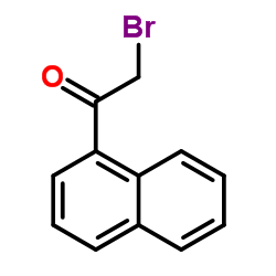 2-溴-1-(萘-1-基)乙-1-酮结构式