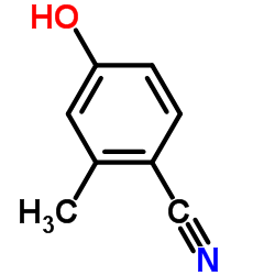 4-Hydroxy-2-methylbenzonitrile Structure