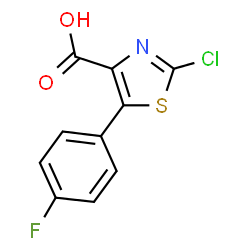 2-氯-5-(4-氟苯基)噻唑-4-羧酸图片