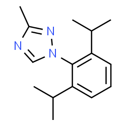 1-(2,6-Diisopropylphenyl)-3-methyl-1H-1,2,4-triazole Structure