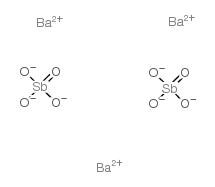 barium(2+),distiborate Structure