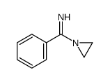 Aziridine, 1-(iminophenylmethyl)- (9CI) Structure
