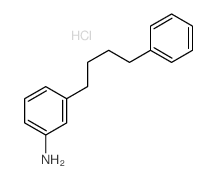 Benzenamine,3-(4-phenylbutyl)-, hydrochloride (1:1)结构式