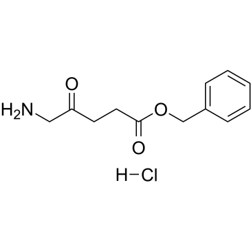 5-氨基酮戊酸苄酯盐酸盐结构式