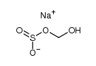 formaldehyde sodium bisulfite adduct Structure
