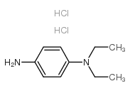 N,N-二乙基-1,4-苯二胺二盐酸盐结构式