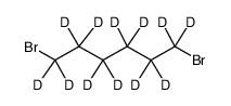 1,6-二溴已烷-D12结构式