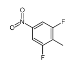 1,3-二氟-2-甲基-5-硝基苯结构式
