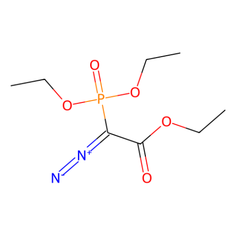 ethyl 2-diazo-2-diethoxyphosphoryl-acetate结构式