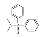 N-diphenylphosphinothioyl-N-methylmethanamine结构式