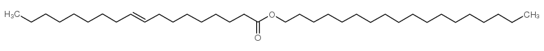 9-Octadecenoic acid(9Z)-, octadecyl ester Structure