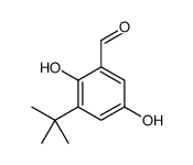 3-叔丁基-2,5-二羟基苯甲醛结构式