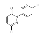 [1(6H),3'-Bipyridazin]-6-one,3,6'-dichloro-结构式
