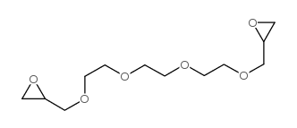 2-[2-[2-[2-(oxiran-2-ylmethoxy)ethoxy]ethoxy]ethoxymethyl]oxirane Structure