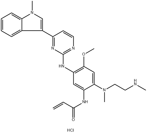 AZ7550 hydrochloride结构式