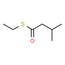3-Methylbutanethioic acid S-ethyl ester结构式
