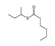 Hexanethioic acid S-butyl ester Structure