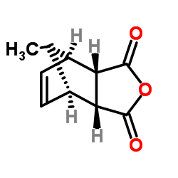Methyl-5-norbornene-2,3-dicarboxylic anhydride Structure