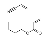 Butyl acrylate-acrylonitrile (1:1)结构式