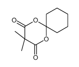 3,3-dimethyl-1,5-dioxaspiro[5.5]undecane-2,4-dione Structure