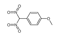 4-dinitromethyl-anisole结构式