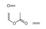 乙酸乙烯酯与一氧化碳和乙烯的聚合物结构式
