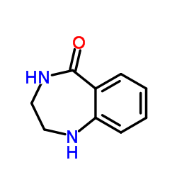 1,2,3,4-四氢苯并(e)(1,4)二氮杂革-5-酮结构式