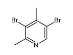 3,5-Dibromo-2,4-dimethylpyridine Structure