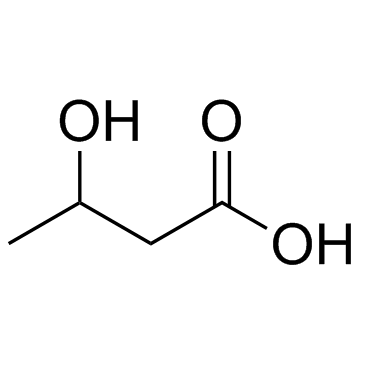 DL-3-羟基丁酸结构式
