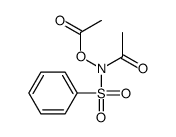 [acetyl(benzenesulfonyl)amino] acetate结构式