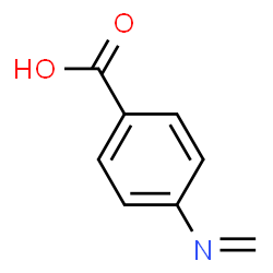 Benzoic acid, 4-(methyleneamino)- (9CI)结构式