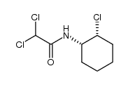 2,2-dichloro-N-((1S,2R)-2-chlorocyclohexyl)acetamide结构式