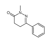 2-methyl-6-phenyl-4,5-dihydropyridazin-3-one结构式
